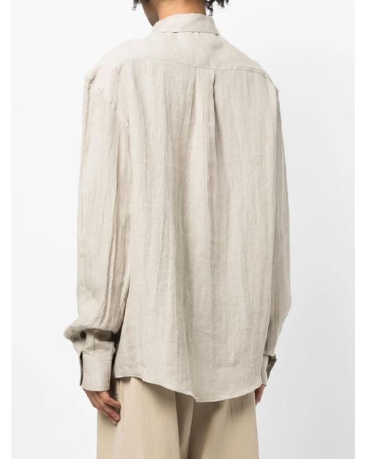 Marane Natural El Pacifico Linen Shirt for men