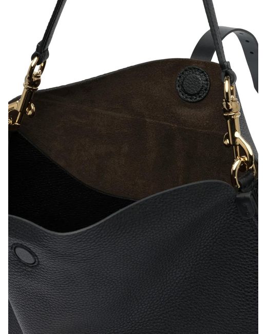 Bolso De Hombro Con Cierre Con Hebilla Etro de color Black