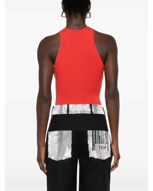 MANURI Red Edie Bodysuit