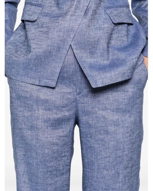 Tagliatore Blue Adima Trousers
