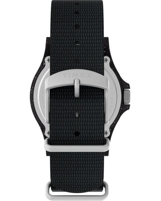 Reloj Ocean de 40 mm Timex de hombre de color Black