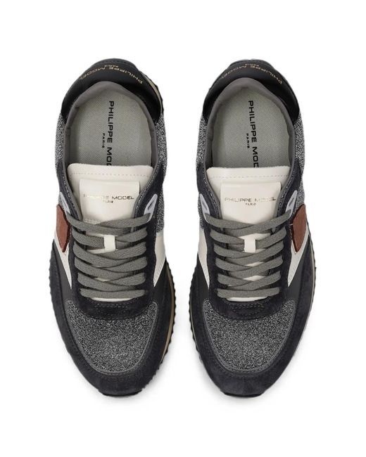 Philippe Model Black Sneakers