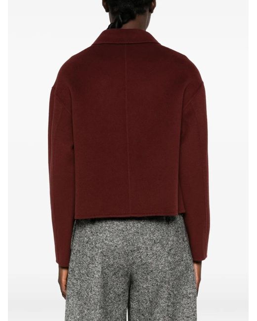 Arma Red Kerry Wool Jacket