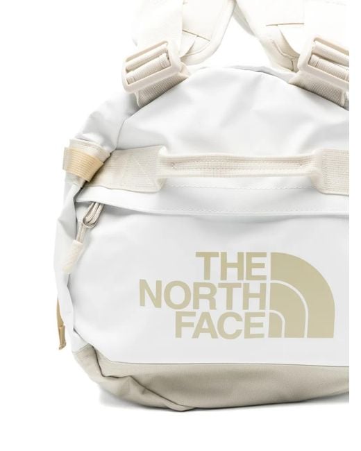 The North Face White Small Base Camp Duffel Bag