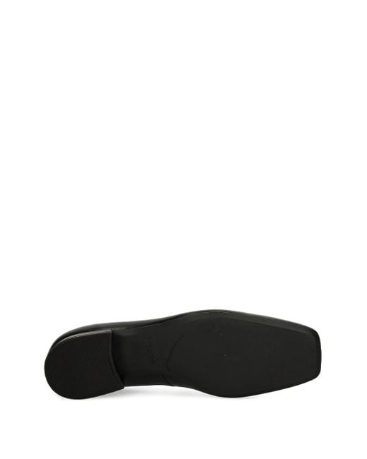 Vagabond Black 25Mm Debbi Square-Toe Flap Pumps