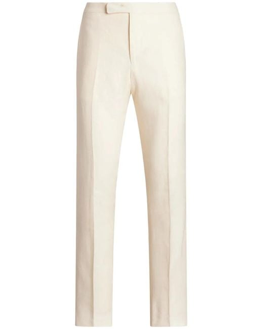 Polo Ralph Lauren Natural Linen Trousers for men