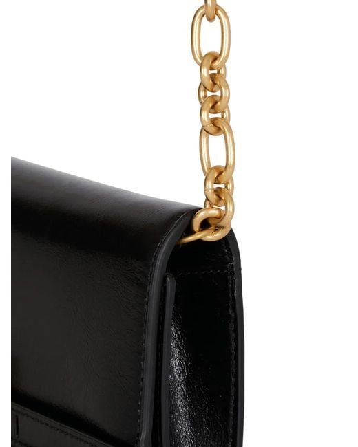 Balmain Black Belt-Detail Clutch Bag