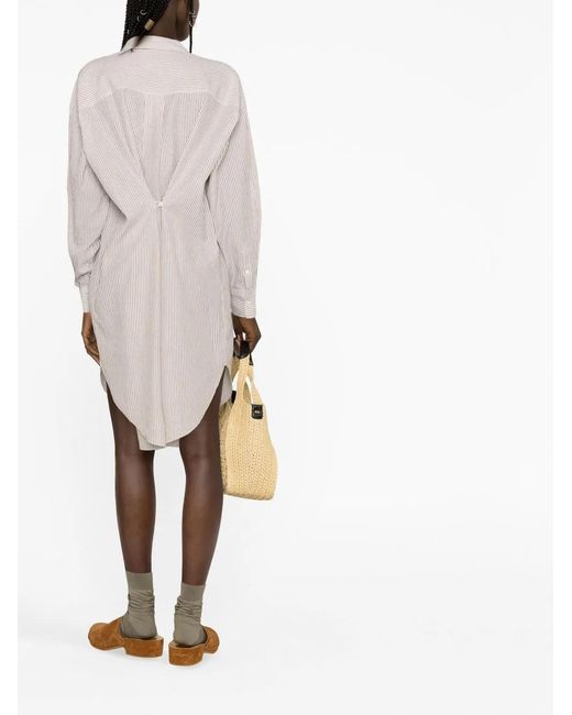 Isabel Marant White Seen Shirt Dress