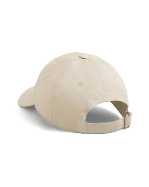 Marni Natural Ivory Logo Baseball Cap for men