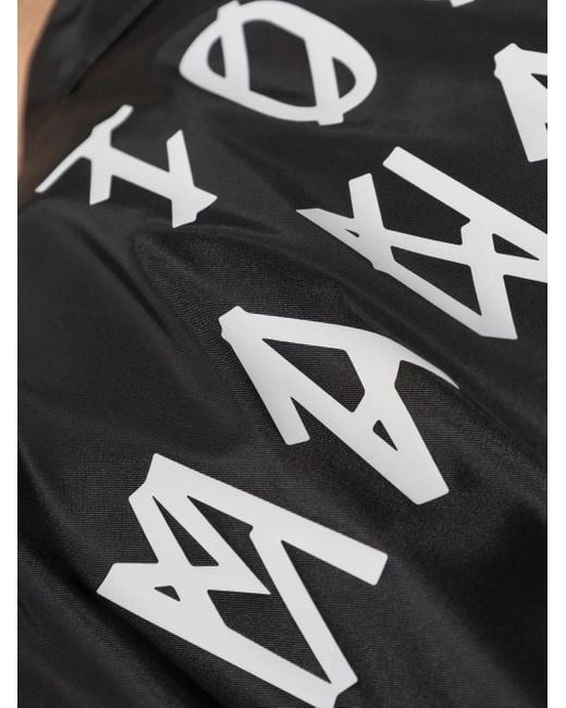 44 Label Group Black Tour Coach Jacket for men