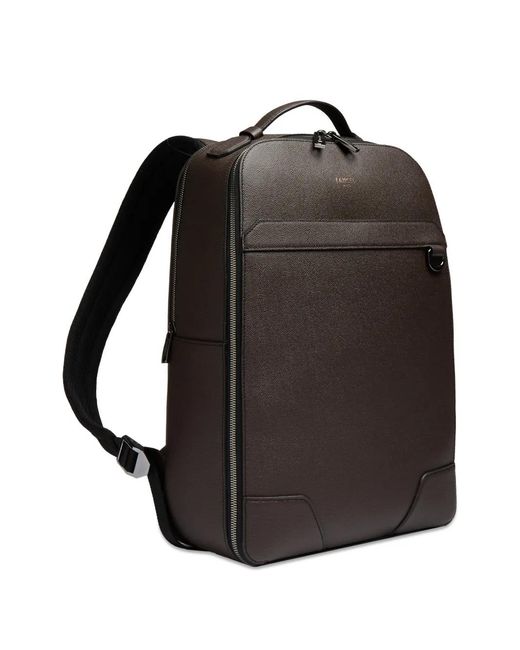 Lancel Black Charlie Backpack for men