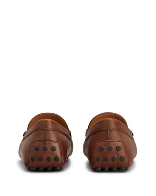 Tod's Brown Gommino Loafers for men