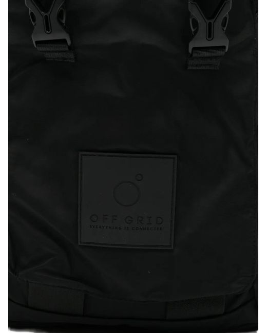 OFF GRID Black Buckle Backpack