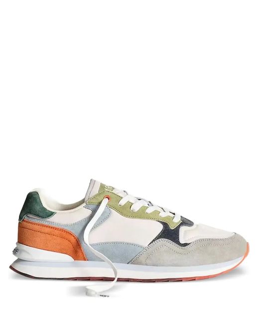 HOFF White Kingston Colourblock Lace-Up Sneakers for men