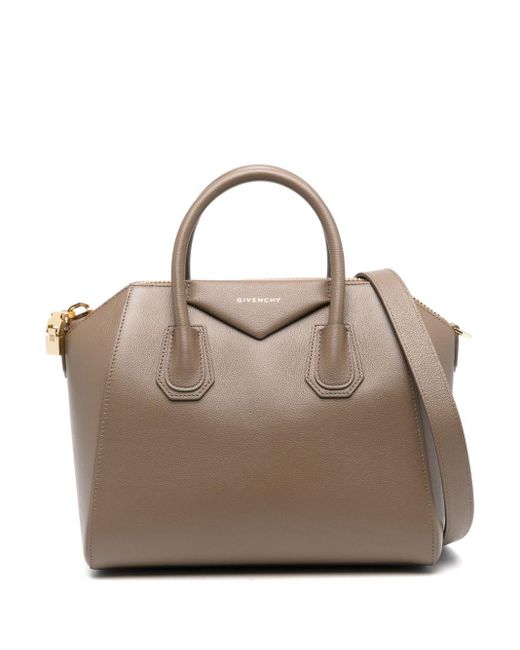 Givenchy Brown Small Antigona Tote Bag