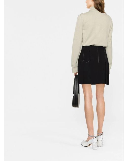 Maison Margiela Natural Roll-Neck Cashmere Jumper