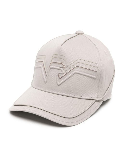 Cappello da baseball goffrato di Emporio Armani in White da Uomo