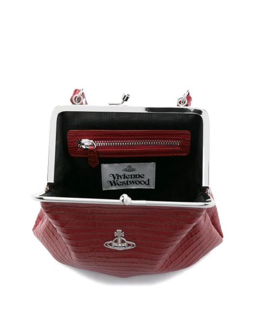Vivienne Westwood Red Granny Frame Mini-Tasche