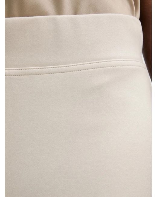 Joseph Ribkoff Natural Pressed-Crease Trousers