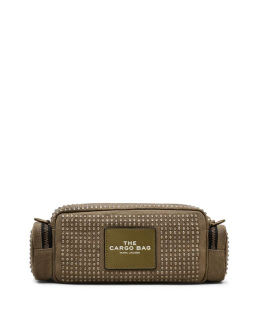 Marc Jacobs Brown The Crystal Canvas Cargo Bag