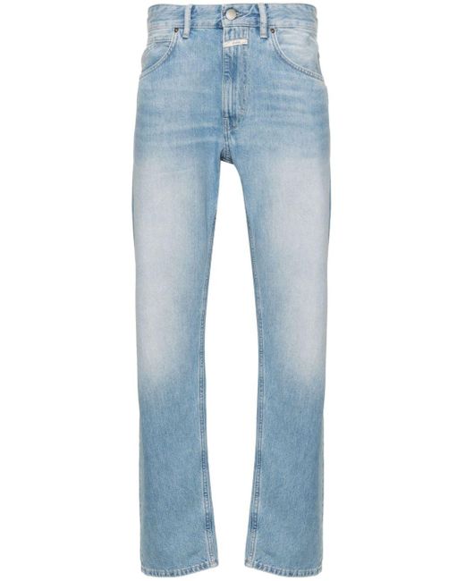 Closed Blue Cooper True Straight-leg Jeans for men