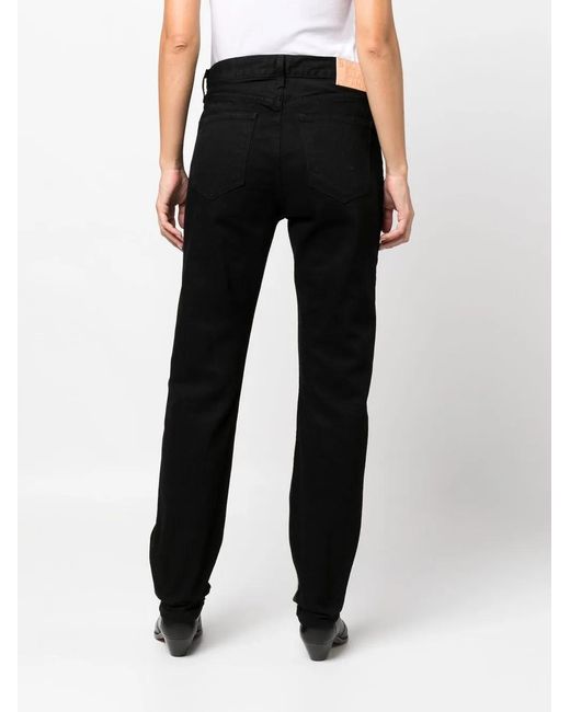 B Sides Black Jean Brit À Coupe Droite