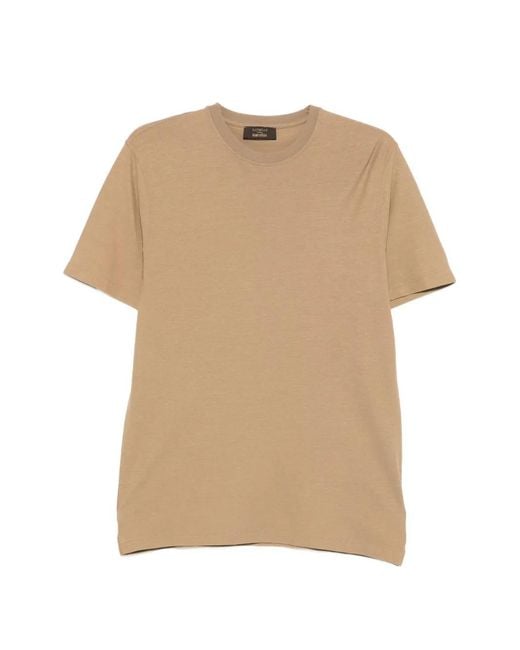 Zanone Natural Short-Sleeves T-Shirt for men