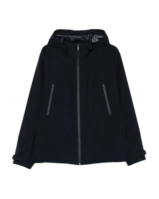 Boss Blue Gore-Tex Waterproof Windbreaker Jacket for men