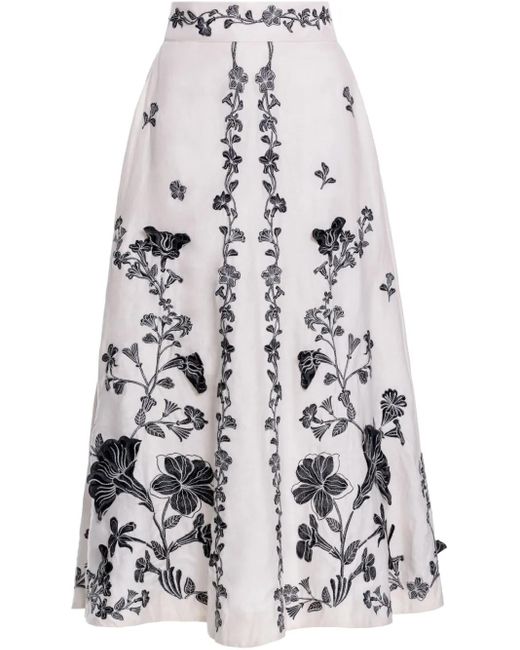 Agua Bendita White Bergamota Guayacan Skirt