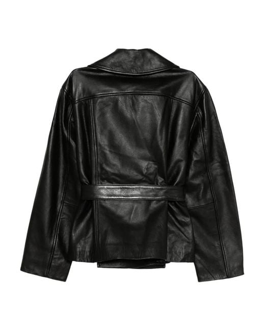 Reformation Black Veda Jaden Jacket