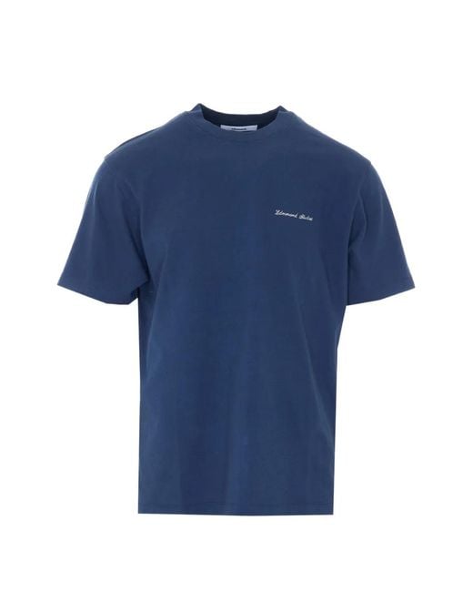 Edmmond Studios Blue Banquet Hall Graphic-Print T-Shirt for men