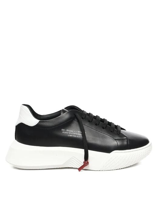 Giuliano Galiano Black Nemessis Sneakers for men