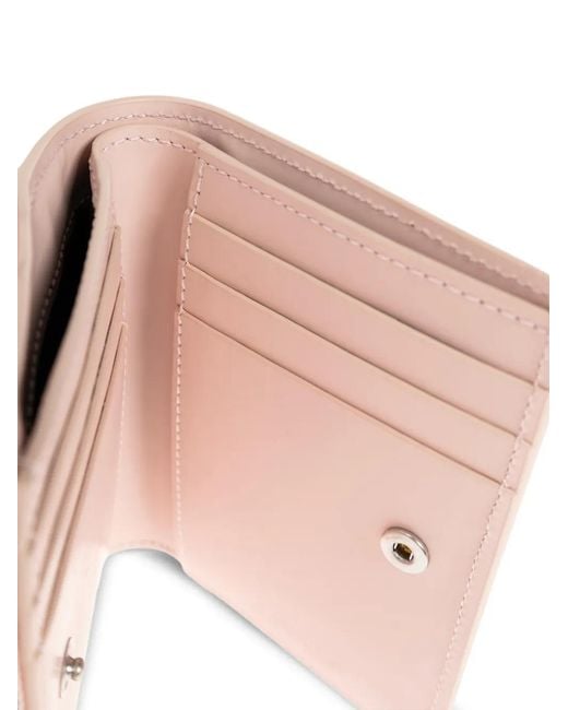 Off-White c/o Virgil Abloh Pink Portefeuille Jitney Quote Zippé