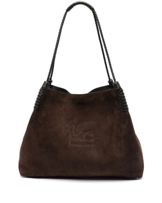 Etro Black Large Libra Tote Bag