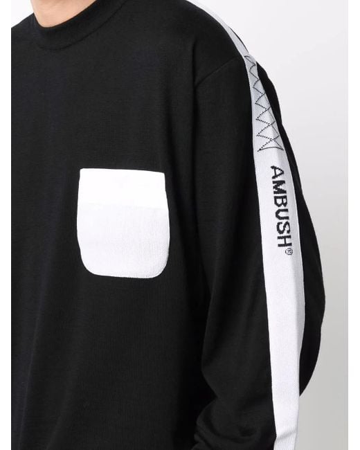 Maglione Con Logo di Ambush in Black da Uomo