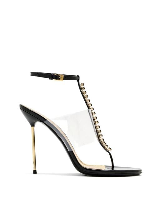 Paris Texas White Lidia Sandals