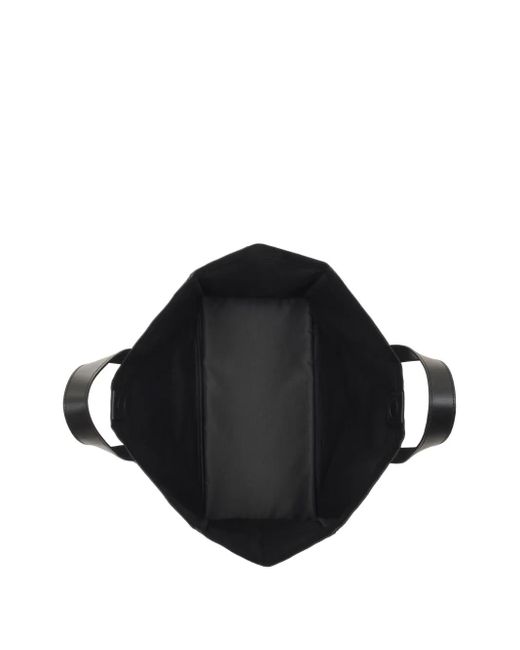 Anine Bing Leren Shopper in het Black