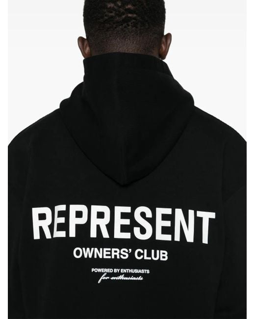Represent Owners Club Hoodie in Black für Herren