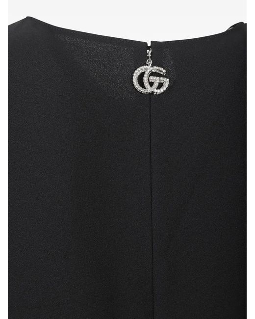 Gucci Black Midi Dresses