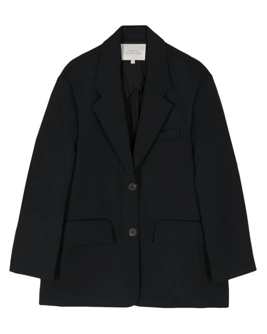 Studio Nicholson Phelps Oversized Jack in het Black