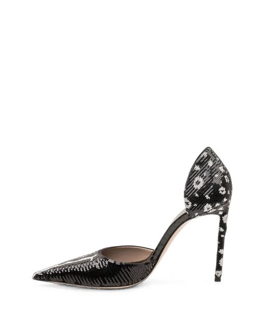 Tom Ford Metallic Sequin-Embroidered Pumps