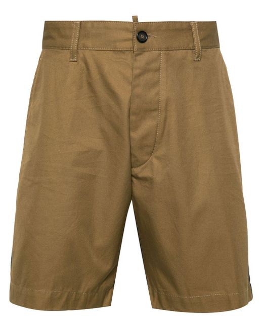 DSquared² Green Caten Bros Marine Shorts for men