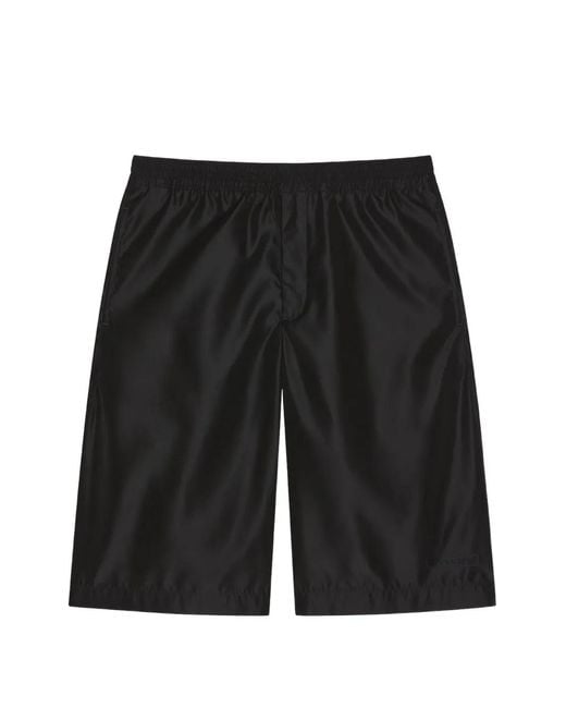 Givenchy Black Short À Taille Élastiquée for men