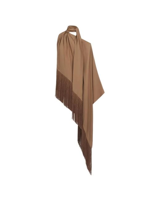Taller Marmo Natural Atlas Fringed Blouse