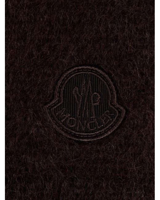 Moncler Black Turtleneck Cropped Top