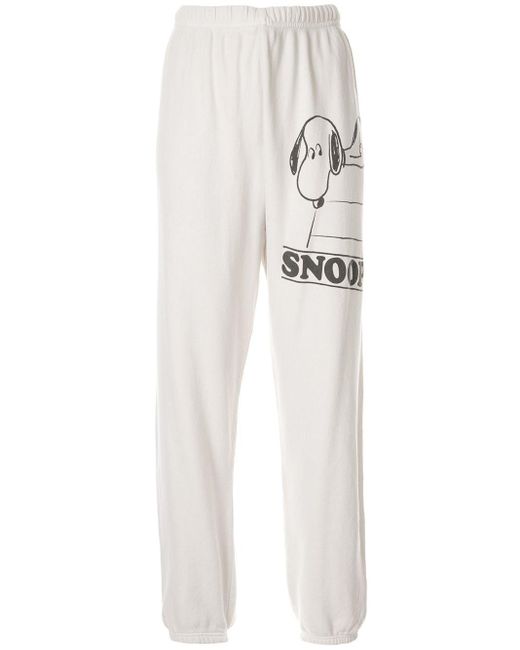 Marc Jacobs White X Peanuts® The Gym Snoopy Pants