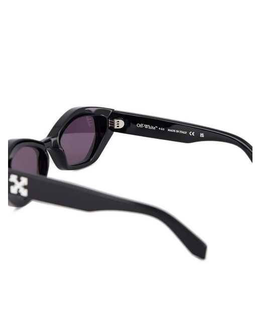 Off-White c/o Virgil Abloh Purple Lunettes De Soleil À Monture Géométrique Hilo for men