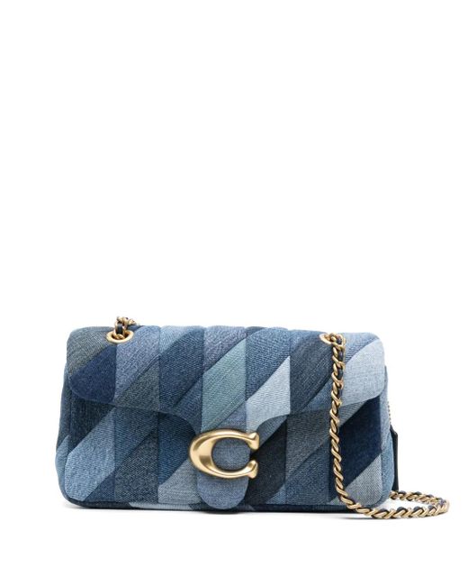 COACH Blue Tabby Schultertasche 26cm