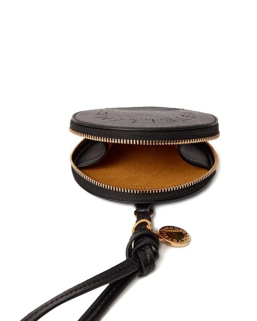 Stella McCartney Black Logo Keyring