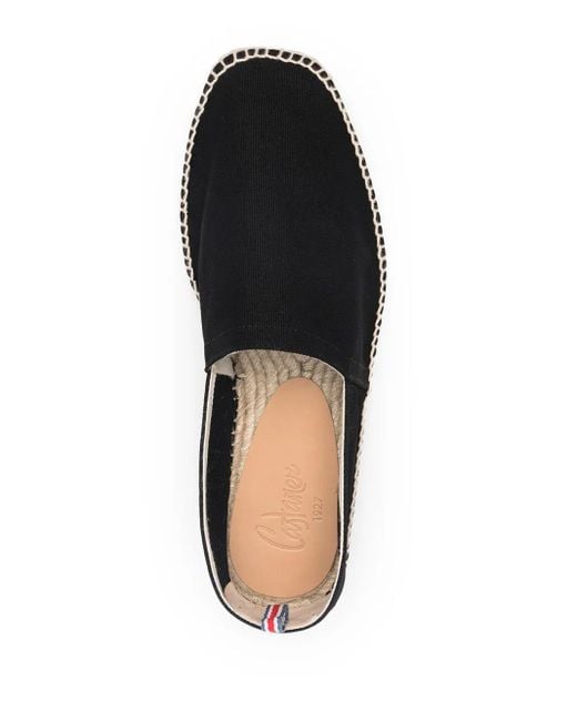 Castaner Black Pablo Canvas Espadrilles for men